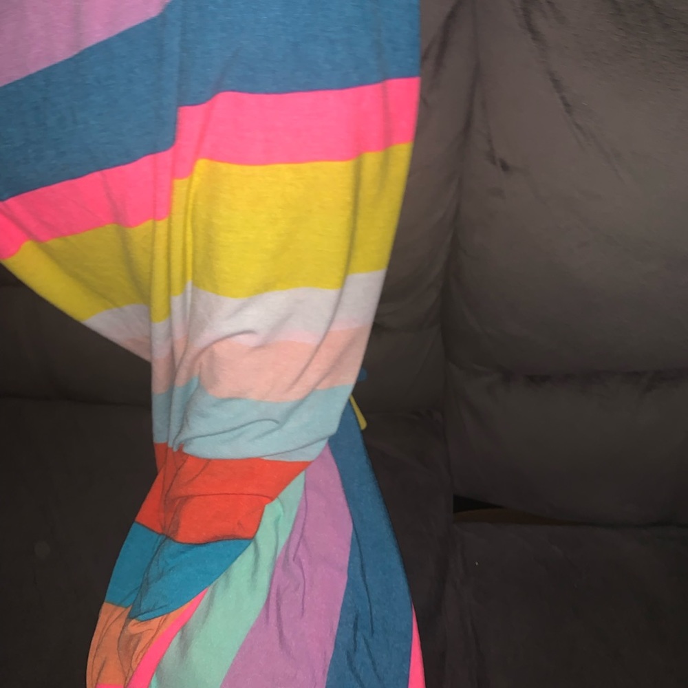 COLORFUL STRIPPED DRESS - Picture 11 of 16